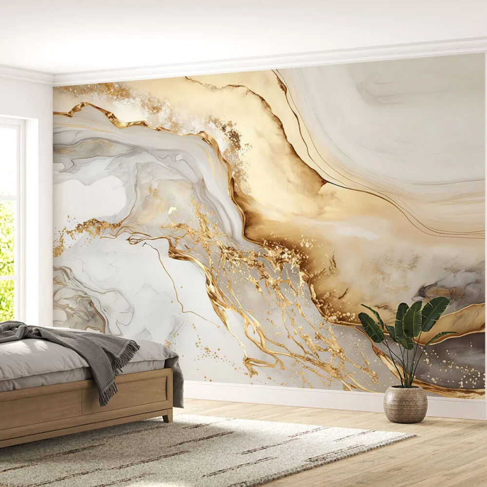 Wallpaper Golden Marble (Copy)
