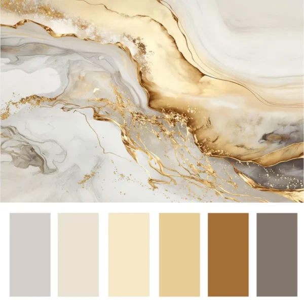 Wallpaper Golden Marble - Image 6